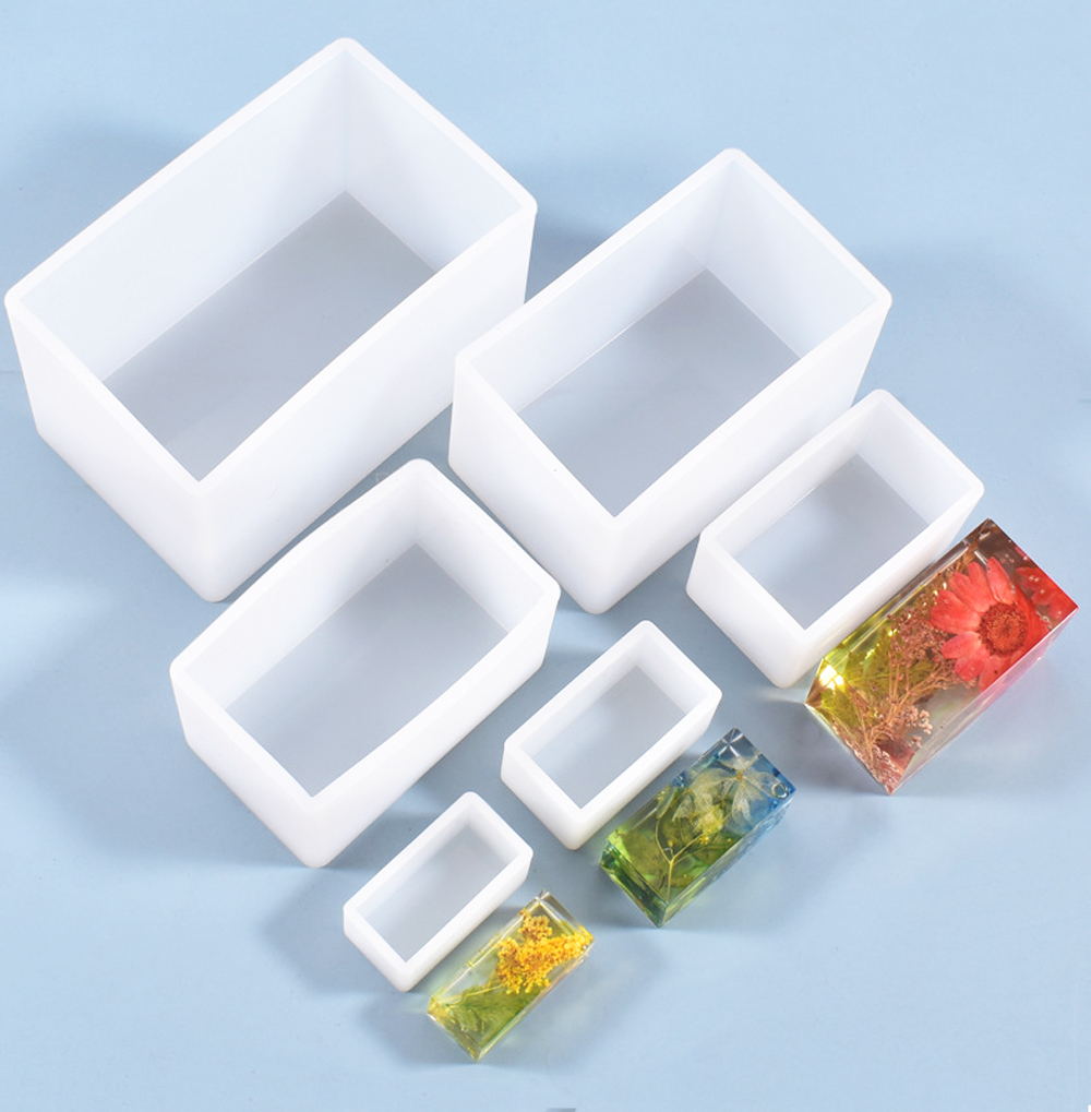 Xtool Jewelry Making - Molde de silicona rectangular con forma
