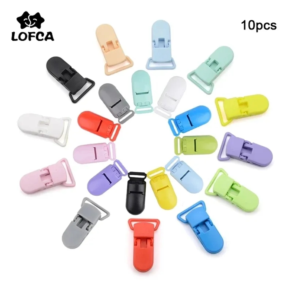 Jewelry Making 3 Year Old - LOFCA, 10 Uds., Clips para chupete