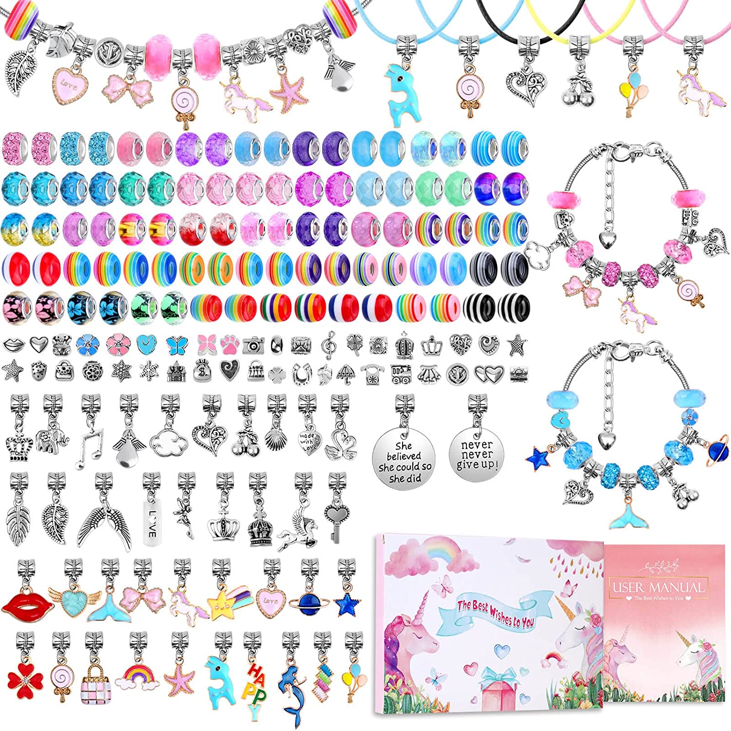 Jewelry Making Online - Kit DE FABRICACIÓN de pulseras con