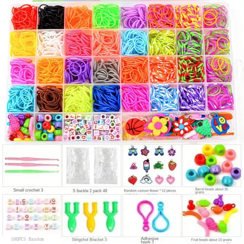 Jewelry Making Kits - 4300+ Piezas de Bandas Elásticas de