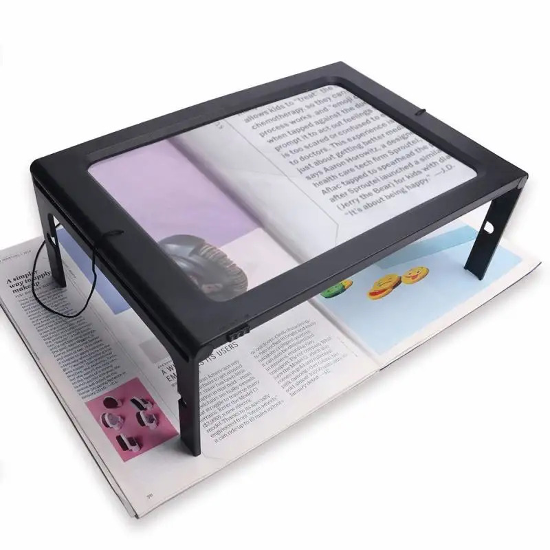 Jewelry Making For Seniors - Lupa LED 3X con Soporte, Ideal