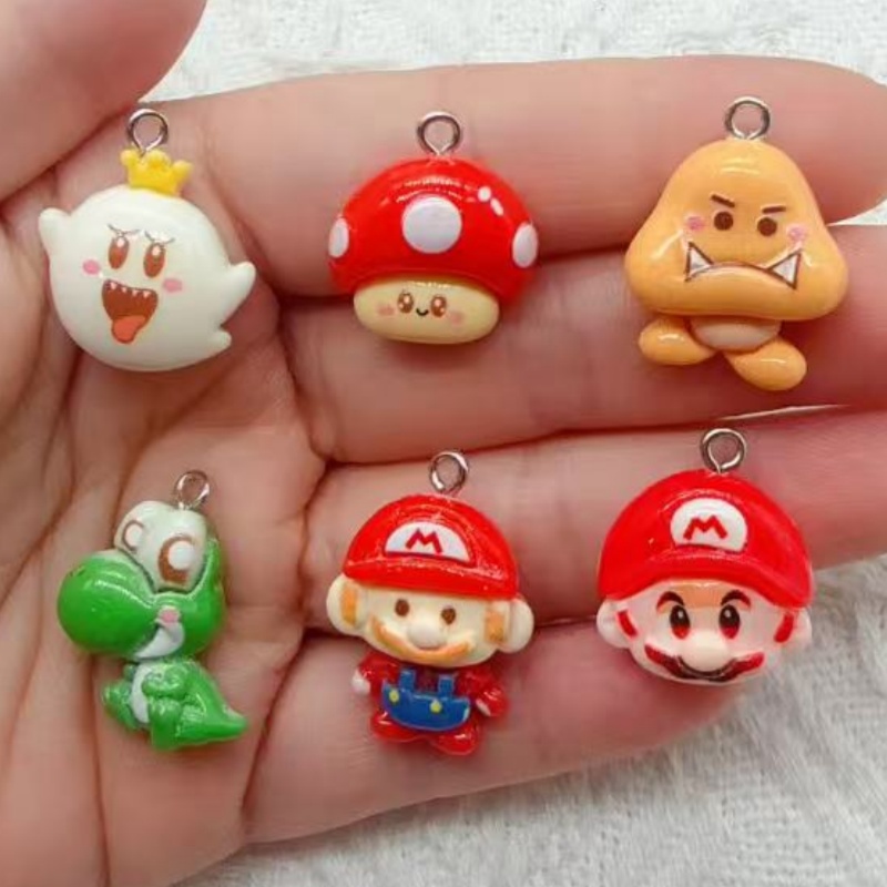 Jewelry Making Birthday Party - 10 piezas de colgantes de resina