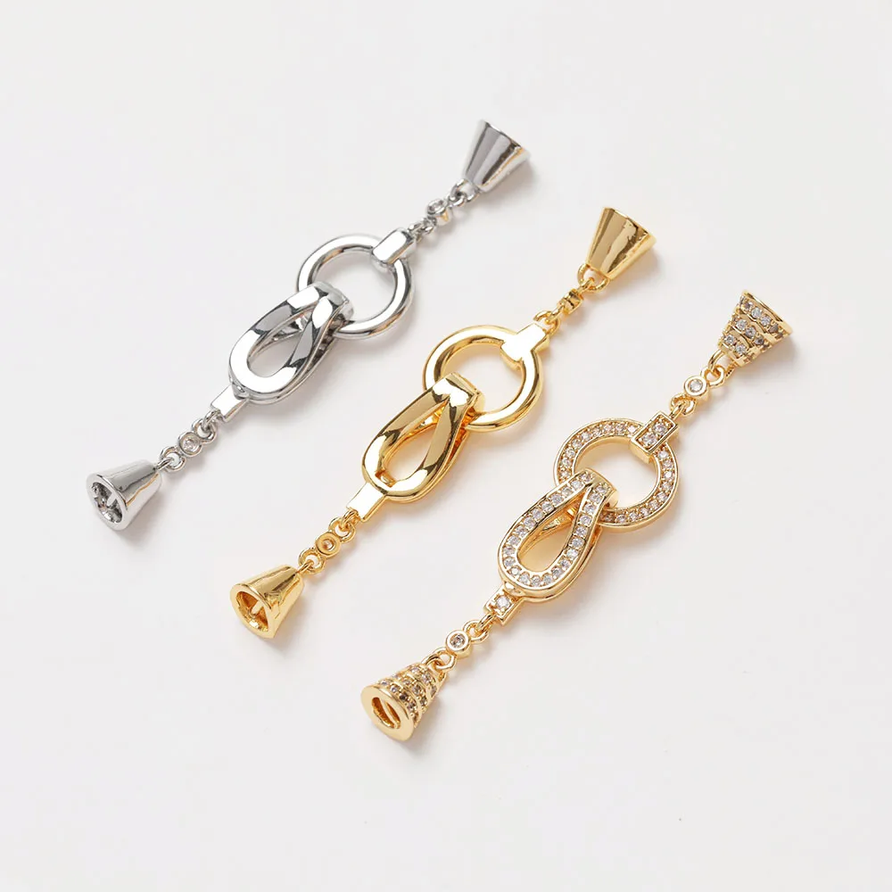 1 Uds Cz Pave collar conectore - Jewelry Making Hand Tools reseña y precio
