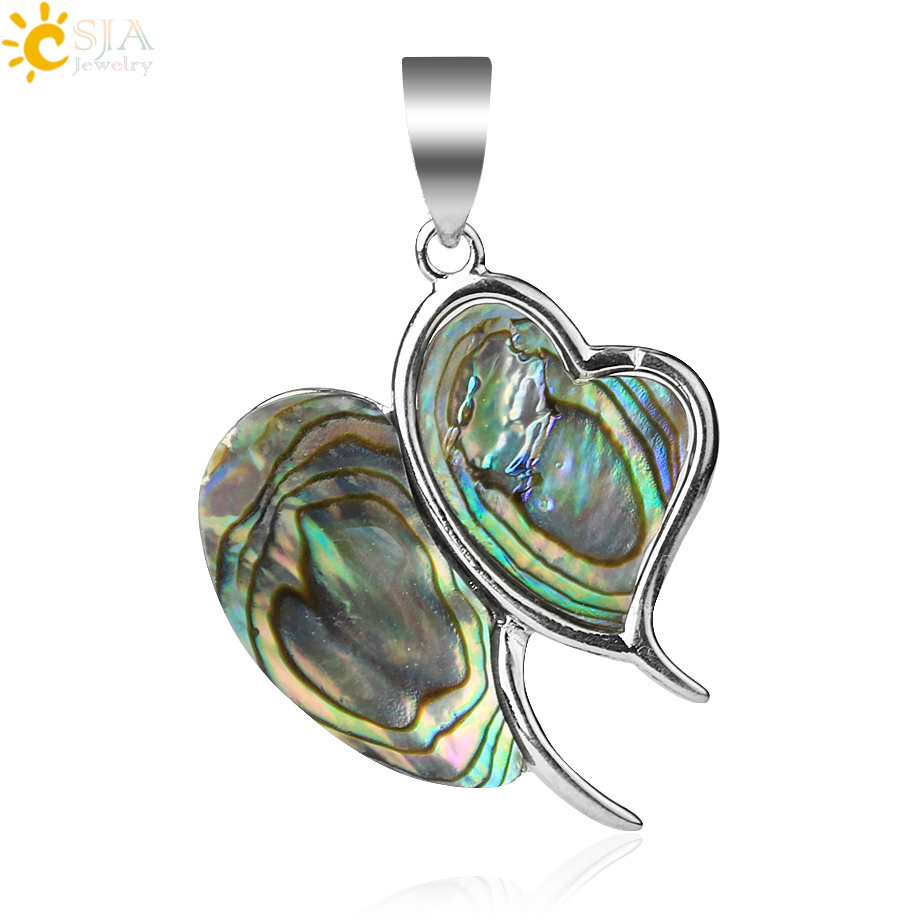 CSJA-colgantes de doble Corazó - Jewelry Making New Zealand reseña y precio