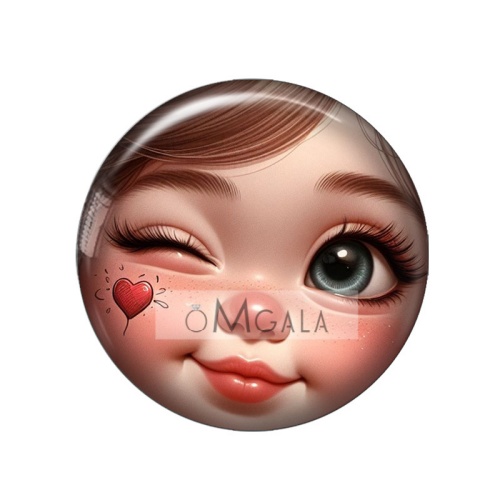 Cabujón de cristal redondo con - Jewelry Making 3 Year Old reseña y precio