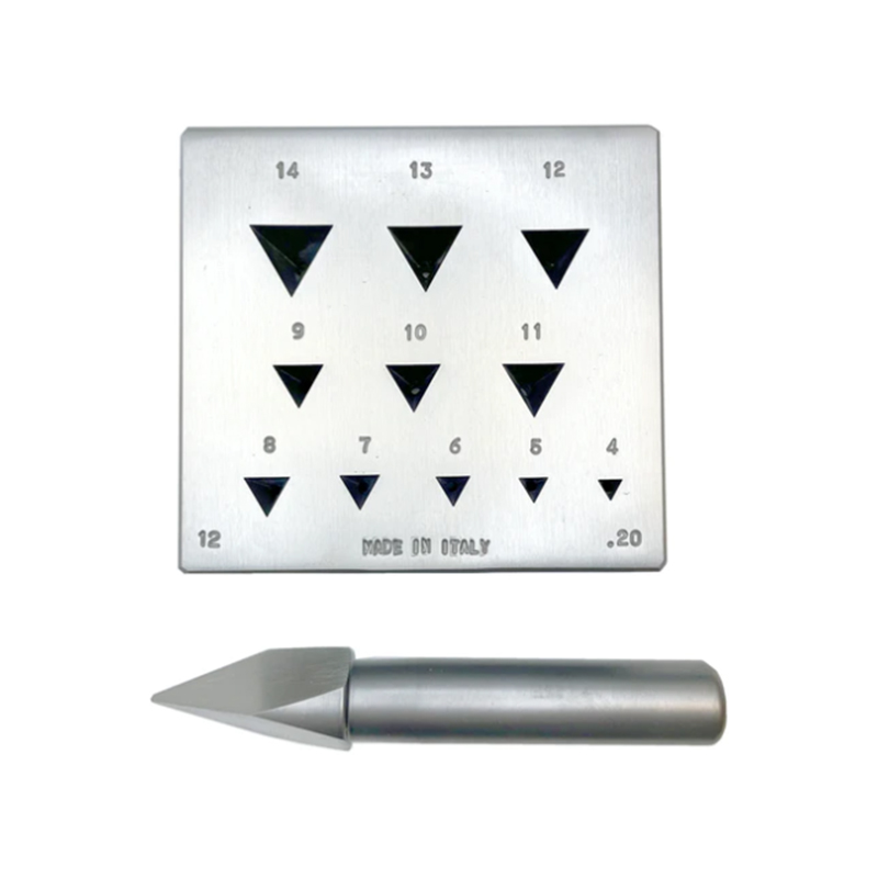 Bloque de Bisel Triangular OMO - Xtool Jewelry Making reseña y precio