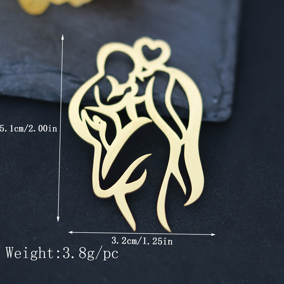 Dijes familiares de silueta de - Jewelry Making 3 Year Old reseña y precio