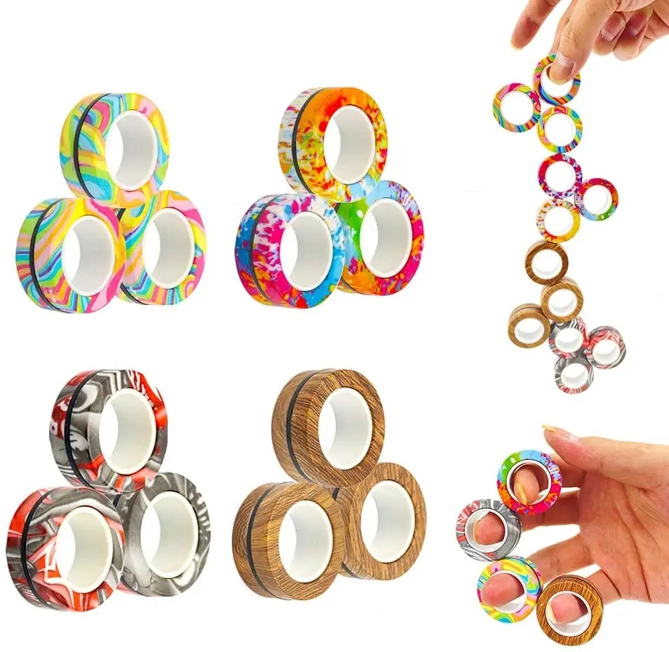 Anillos magnéticos antiestrés  - Jewelry Making Hand Tools reseña y precio