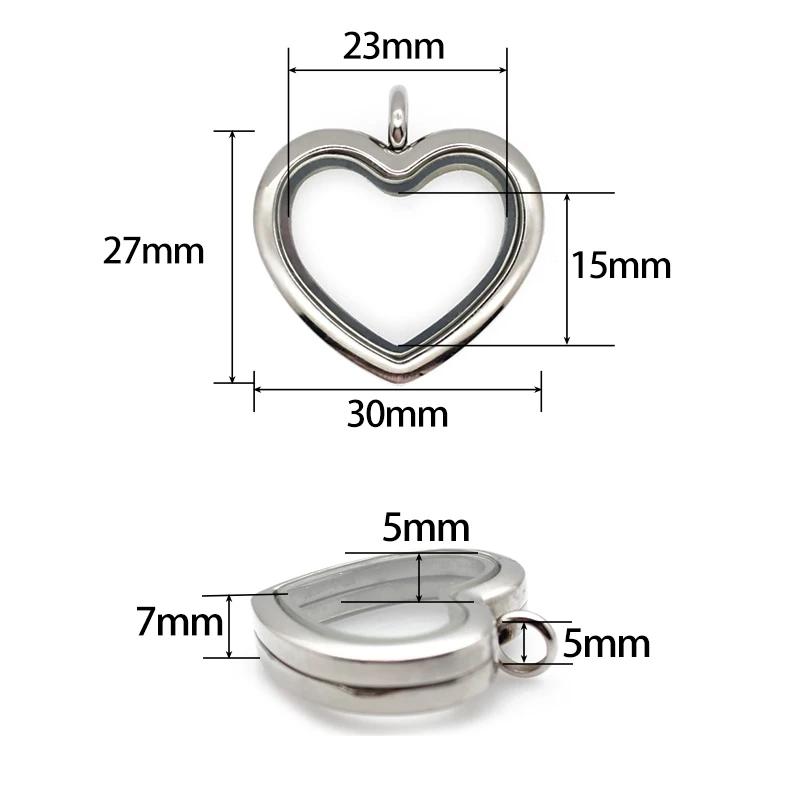 Colgante de medallón flotante  - Jewelry Making Birthday Party reseña y precio
