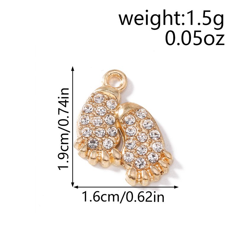 10 piezas de dijes de cristal  - Jewelry Making 3 Year Old reseña y precio