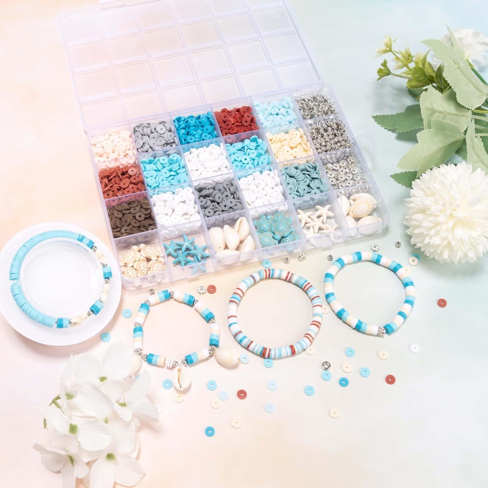 2600 piezas/caja, 24 compartim - Jewelry Making Party For Adults reseña y precio