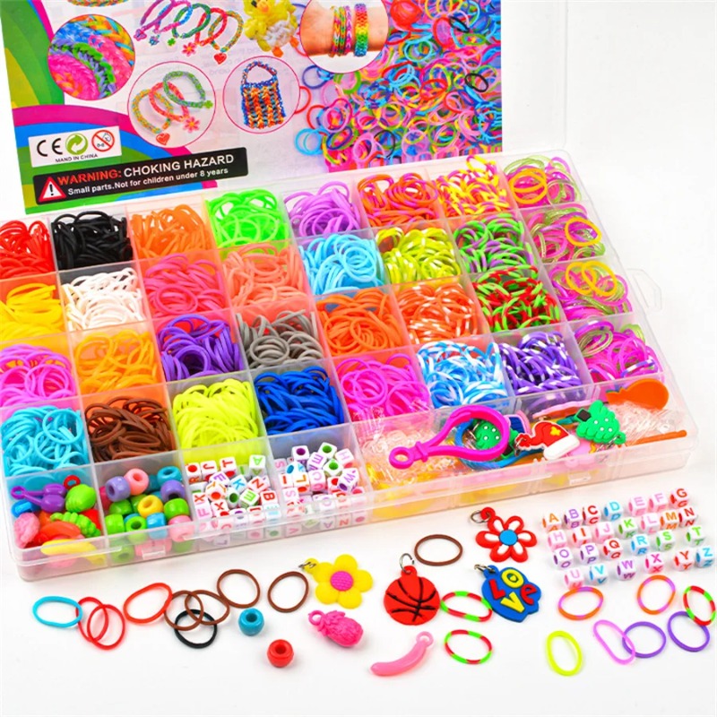 4300+ Piezas de Bandas Elástic - Jewelry Making Kits reseña y precio