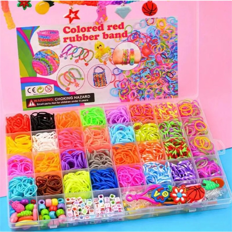 4300+ Piezas de Bandas Elástic - Jewelry Making Kits reseña y precio