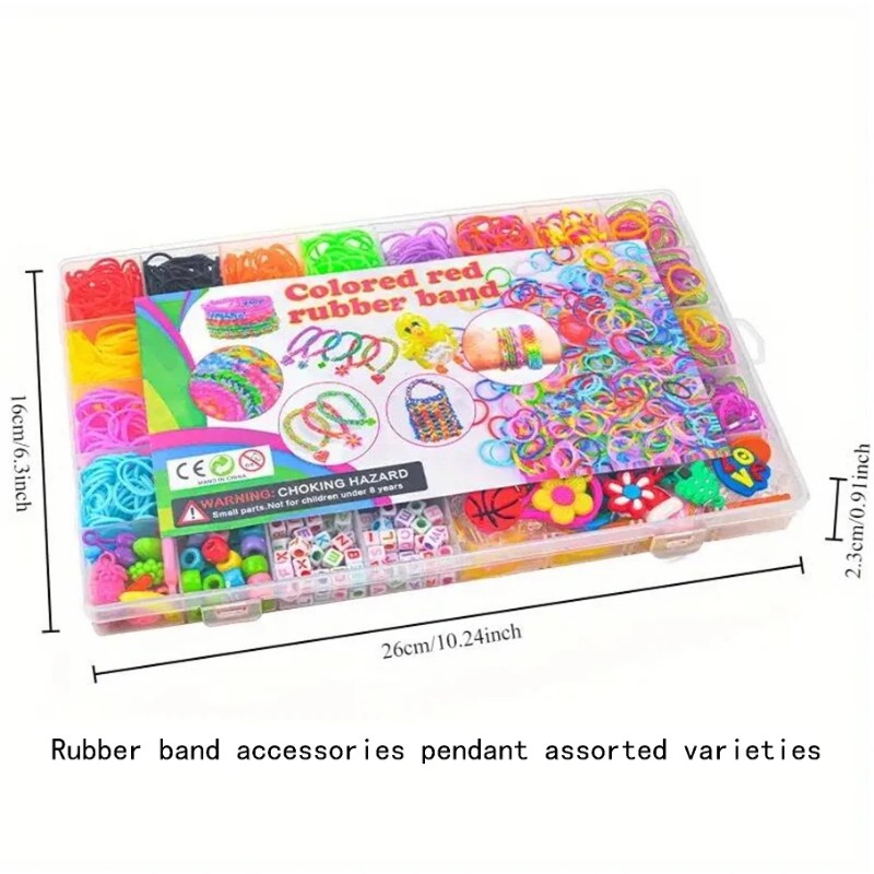 4300+ Piezas de Bandas Elástic - Jewelry Making Kits reseña y precio