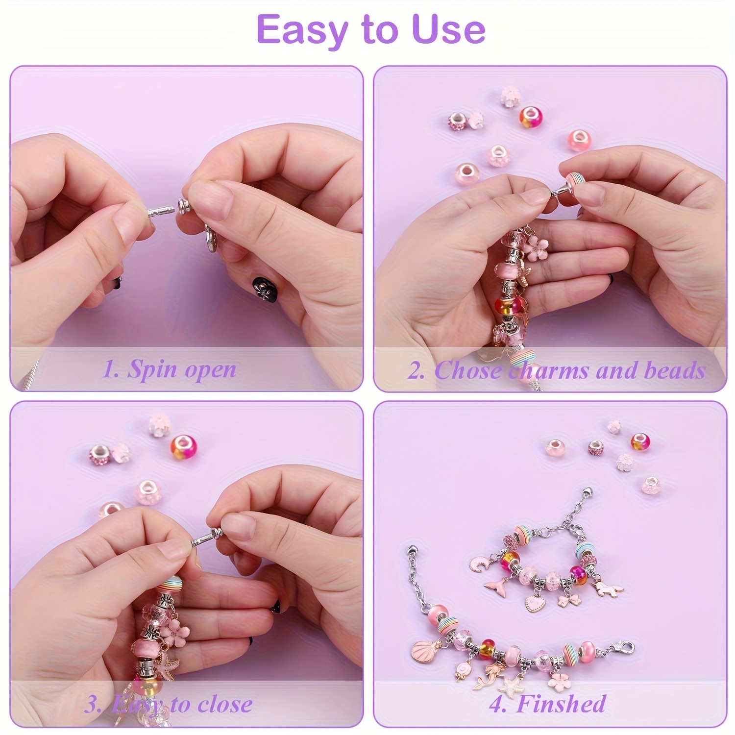 Kit de 68 piezas para hacer pu - Jewelry Making Kits reseña y precio