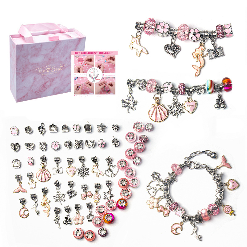 Juego de pulseras de cuentas D - Jewelry Making 3 Year Old reseña y precio