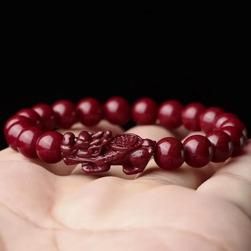 Pulsera de Cinabrio Natural He - Jewelry Making For Seniors reseña y precio