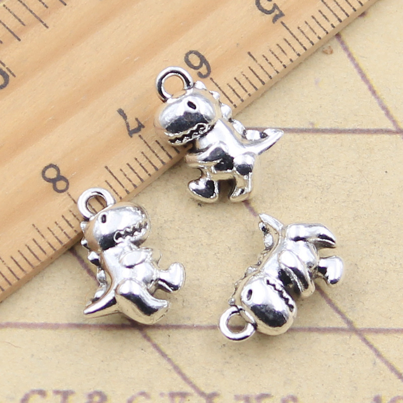 10 Uds. De dijes de dinosaurio - Jewelry Making 3 Year Old reseña y precio