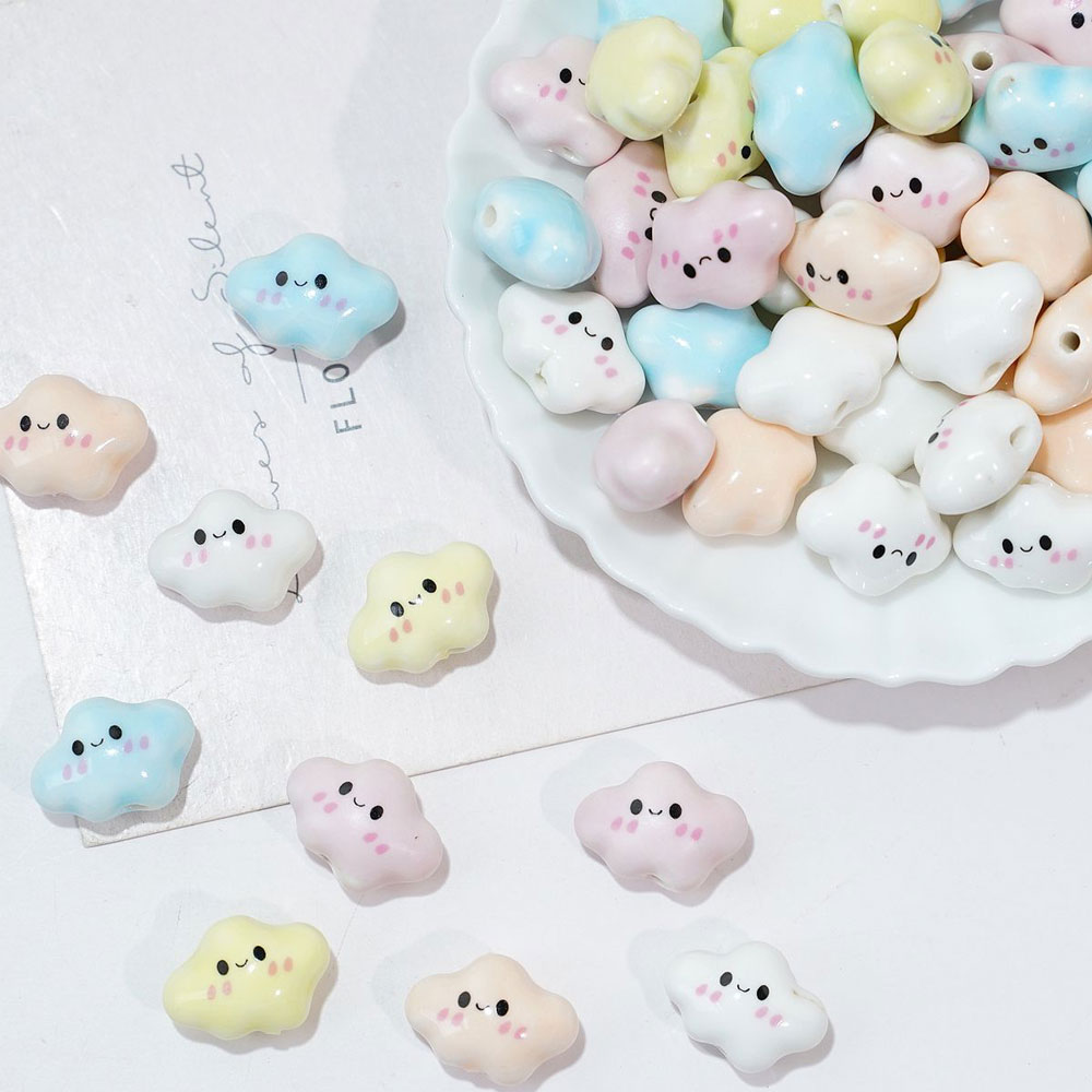10 Piezas de Cuentas de Cerámi - Jewelry Making Birthday Party reseña y precio